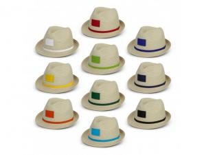Promotional Paper Weave Hats with Ribbon