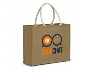Promotional Corn Starch Jute Bags (27L)