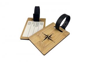 Promotional Eco Bamboo Luggage Tags