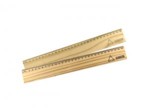 Promotional Pine Wood Rulers (30cm)