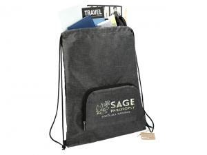 Promotional Foldable Recycled Drawstring Bags
