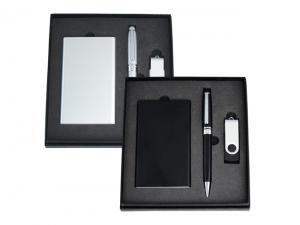 Promotional 4000 mAh Powerbank with 8GB USB and Pen Giftsets