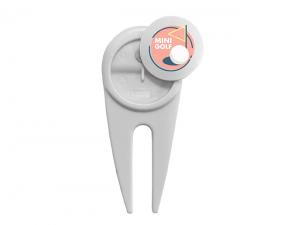 Promotional 2 in 1 Plastic Golf Divot Repairers