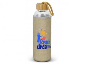 Promotional Poly Jute Sleeve Glass Bottles (600ml)