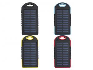 Promotional Rubberized Solar Power Banks