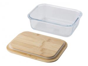 Promotional Bamboo Lid Glass Lunch Boxes