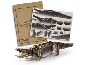 Promotional Basswood Model Crocodiles