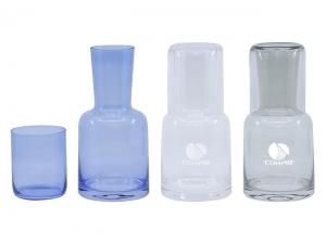 Promotional Colourful Glass Carafe & Tumbler Sets