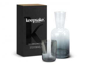 Promotional Carafe and Tumbler Set (Keepsake)