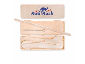 Cutlery Sets (Wheat Straw)