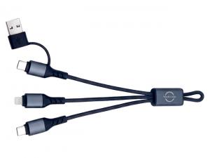 Charging Cables (2-in-1 Aluminium, 17cm)