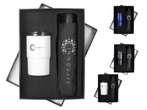 Umbrella & Vacuum Tumbler Gift Sets