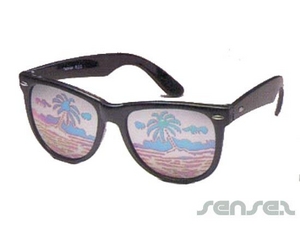 Promotional Printed Lens Sunglasses