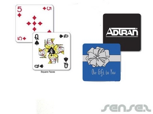 Promotional Square Shaped Playing Cards