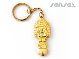 3D Metal Shaped Key Chains