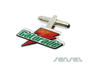 Promotional Custom Epoxy Cufflinks