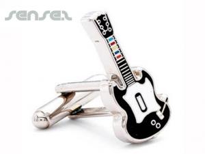 Promotional Custom Shaped Cufflinks (Enamel)