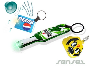Promotional Flexible Sound Integrated Key Chains