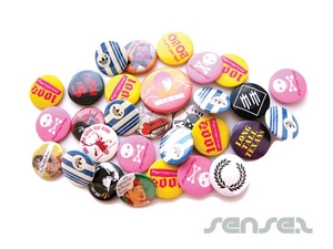 Promotional Tin Button Badges (100mm)