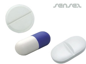 Promotional Pill Shaped Stress Balls
