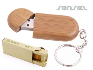 Promotional USB Sticks - Bamboo (4GB)