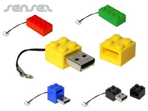 Building Block Shaped USB Sticks (1GB)