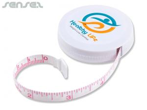 Promotional Round Flexible Body Measuring Tapes (1.5m)