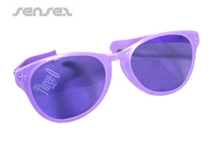 Promotional Oversized Clown Sunglasses (29 cm)
