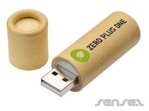 Promotional Recycled Cardboard USB Sticks (2 GB)
