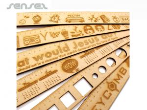 Promotional Wooden ECO Ruler (50cm)