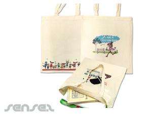 Full Colour Printed Calico Bags