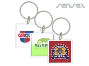 Acrylic Keyrings (Square)