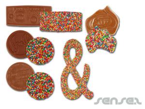 Promotional Shaped Chocolate Freckles