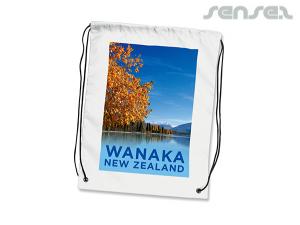 Promotional Full Colour Printed Drawstring Bags