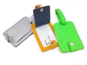 Promotional Faux Leather Luggage Tags