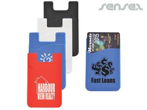 Promotional Silicone Phone Wallets