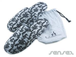 Promotional Contemporary Jersey Hotel Slippers