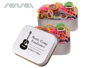 Promotional Loom Bands (Rectangular Tin)