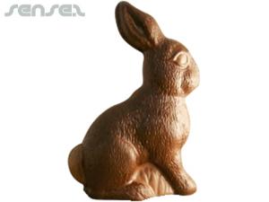 Promotional Sitting Chocolate Bunnies 140mm