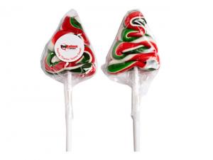 Promotional Xmas Tree Lollipops