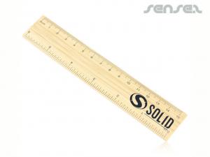 Promotional Bamboo Rulers (15cm)