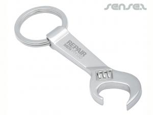 Promotional Spanner Bottle Opener Keyrings